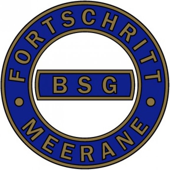 Logo of BSG Fortschritt Meerane (1950&#039;s logo)