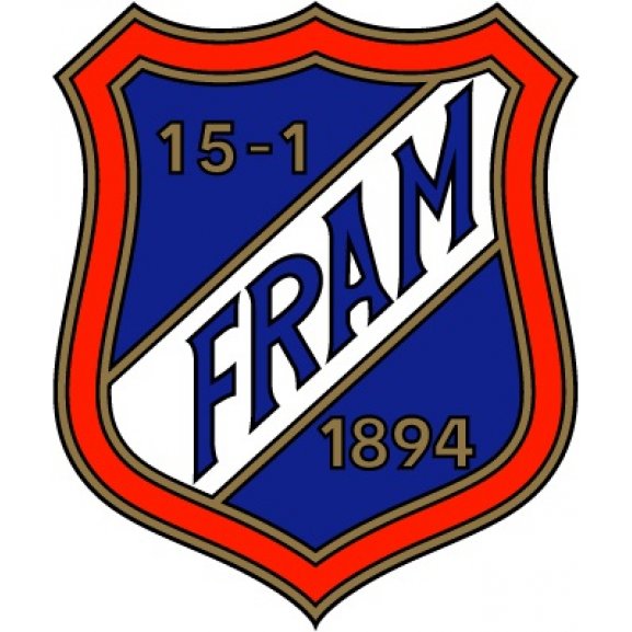 Logo of Fram Larvik (1950's logo)