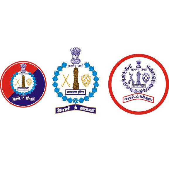 Logo of Rajasthan Police government of rajasthan india Logo