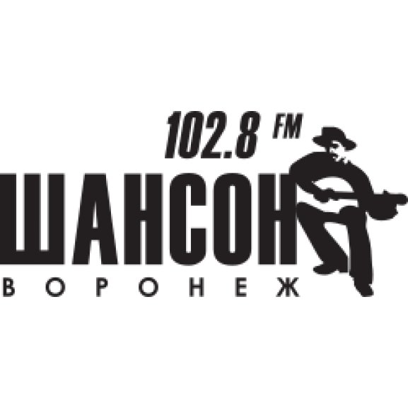 Logo of Radio Shanson Voronezh 102.8 FM