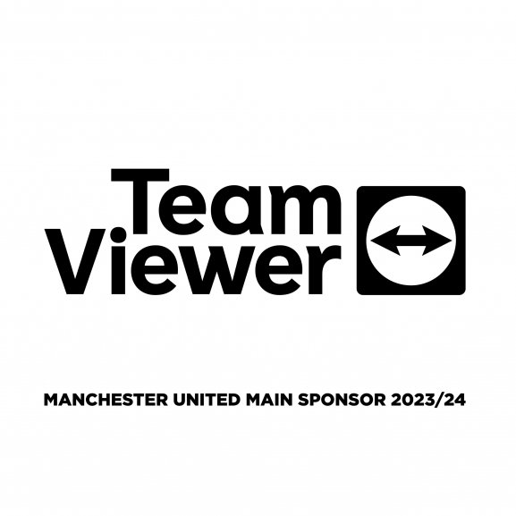 Logo of Team Viewer Main Manchester United Sponsor 2023 Logo