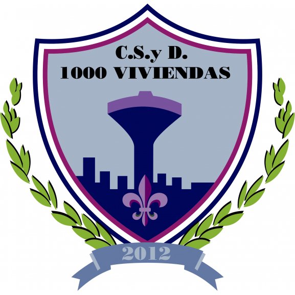 Logo of Club Social y Deportivo 1000 Viviendas de Corrientes