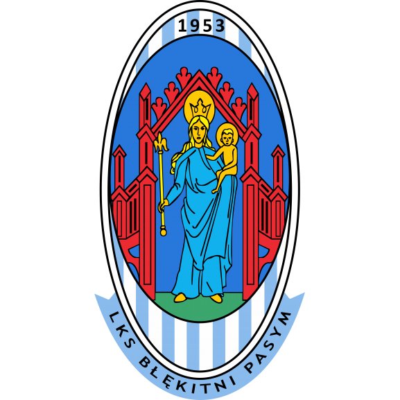 Logo of LKS Błękitni Pasym