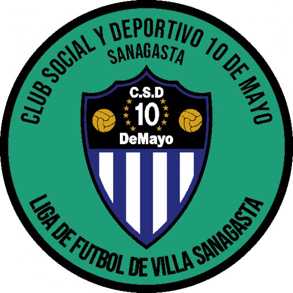 Logo of Club Social y Deportivo 10 de Mayo de Sanagasta La Rioja