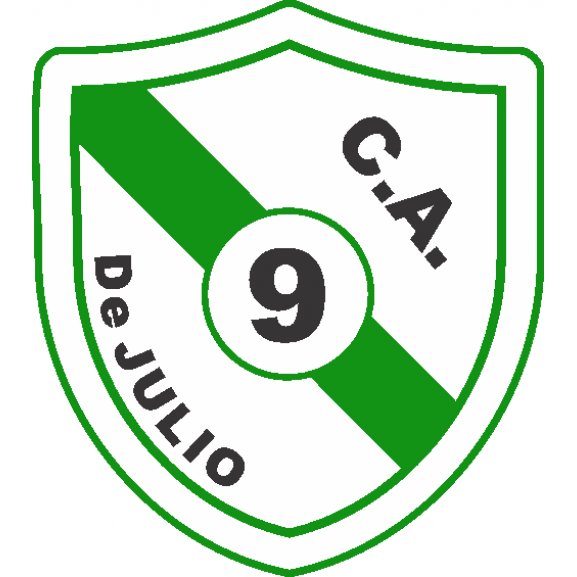 Logo of Club Atlético 9 de Julio de Paraje El Barreal Cruz del Eje Córdoba