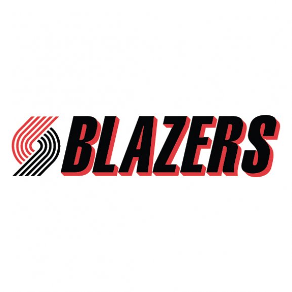 Logo of portland trail blazers 1990-2002