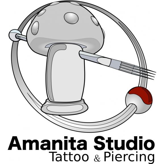 Logo of Amanita Studio | Tattoo &amp; Piercing