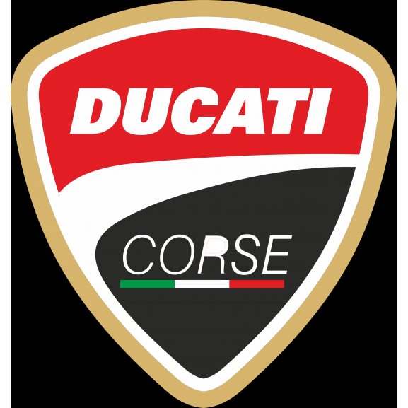 Logo of ducati corse