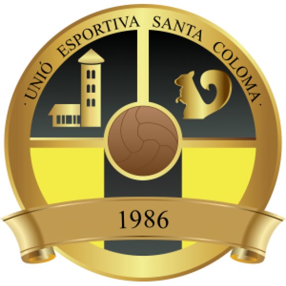 Logo of UE Santa Coloma