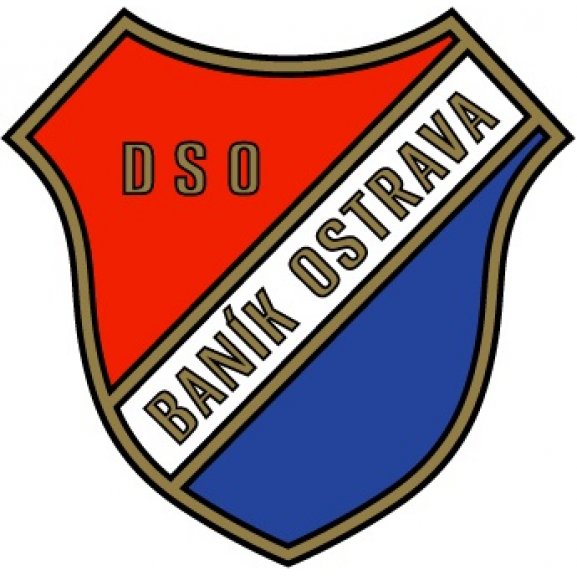 Logo of DSO Baník Ostrava (1950's logo)
