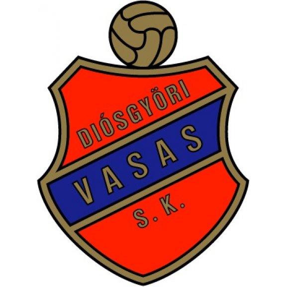 Logo of Diósgyőri Vasas SK Miskolc (mid 1950's logo)