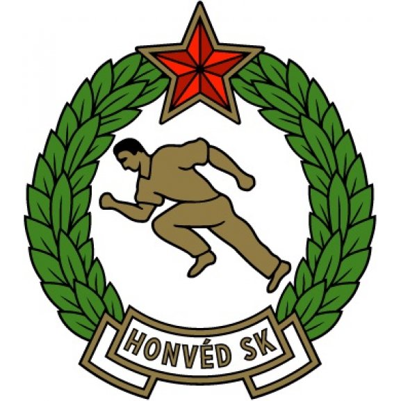 Logo of Budapesti Honvéd SK (mid 1950's logo)