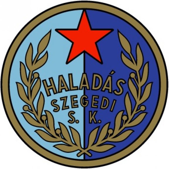 Logo of Szegedi Haladas SK (mid 1950's logo)