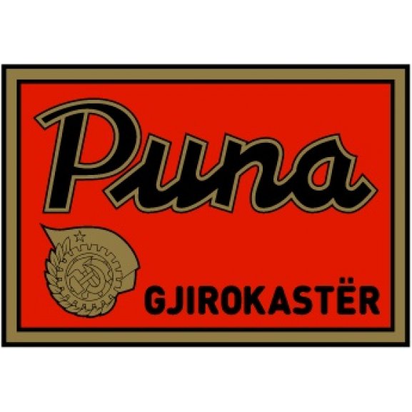 Logo of Puna Gjirokastër (1950's logo)