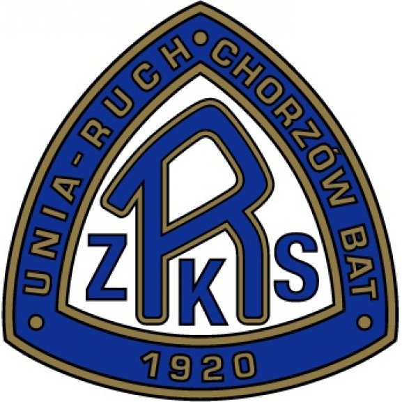 Logo of ZKS Unia-Ruch Chorzów (mid 1950's logo)