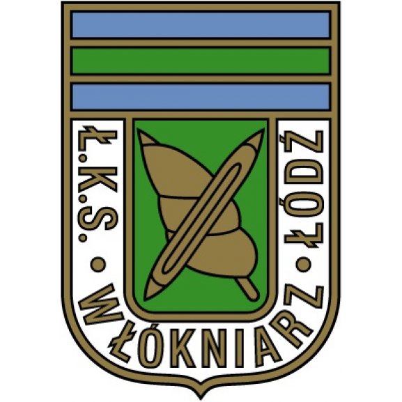 Logo of ŁKS Włokniarz Łódź (1950's logo)