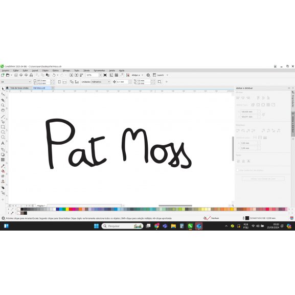 Logo of Pat moss