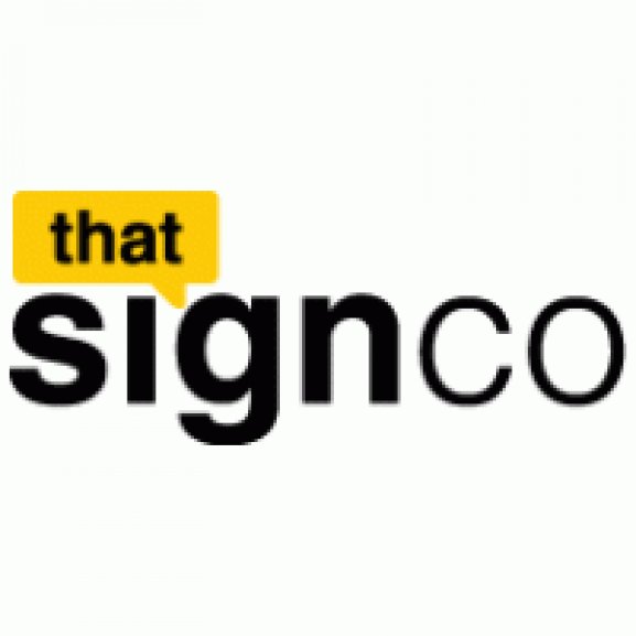 Logo of That Sign Co.