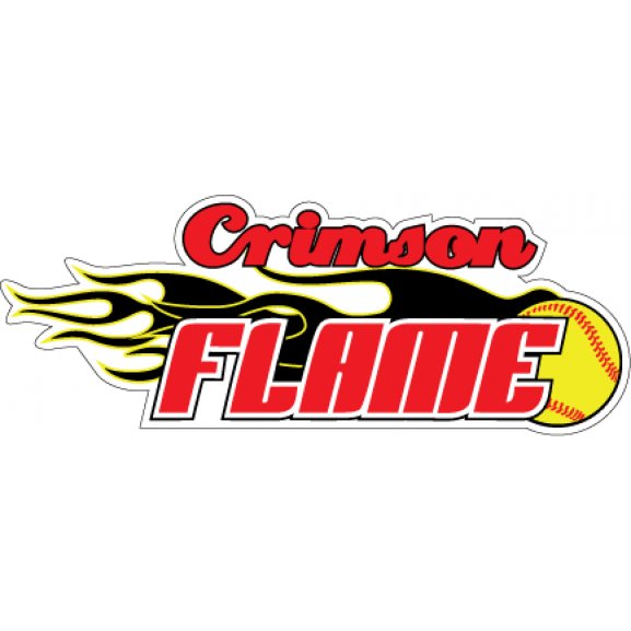 Logo of Crimson Flame Softball