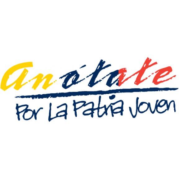 Logo of Anotate por la patria joven