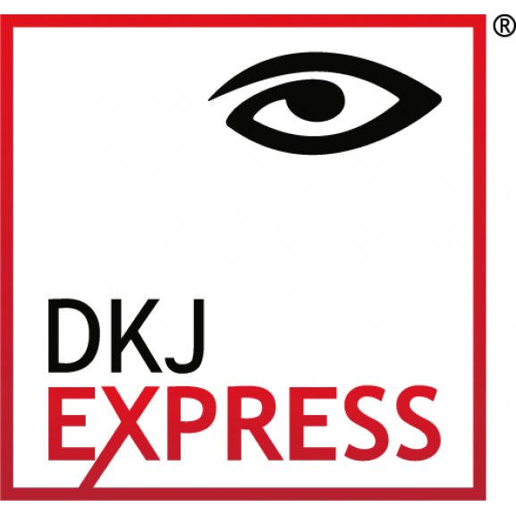 Logo of DKJ Express Suprimentos colorido