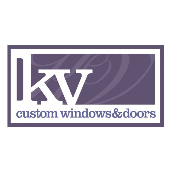 Logo of KV Custom Windows and Doors