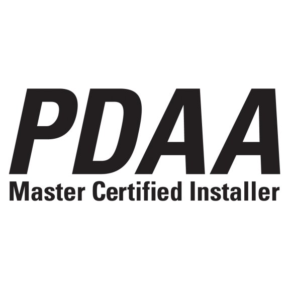 Logo of PDAA Master Certified Installer
