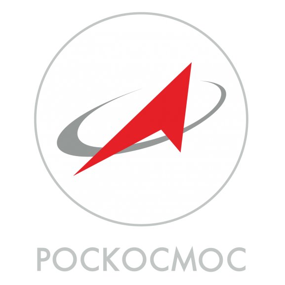 Logo of Pockocmoc - Roscosmos - The Russian Federal Space Agency