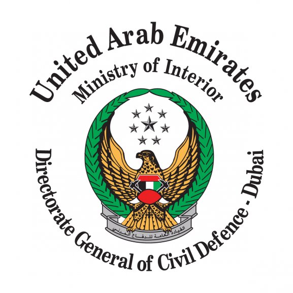 Logo of Dubai Civil Defence