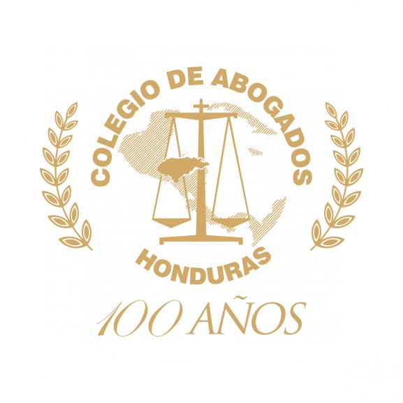 Logo of Colegio de Abogados de Honduras 100 años