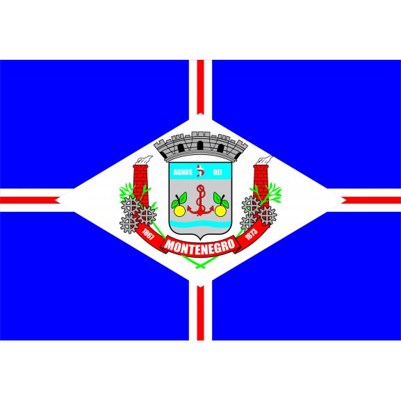 Logo of Bandeira cidade de Montenegro