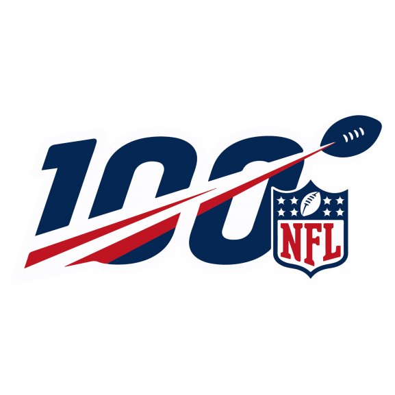 Logo of NFL 100