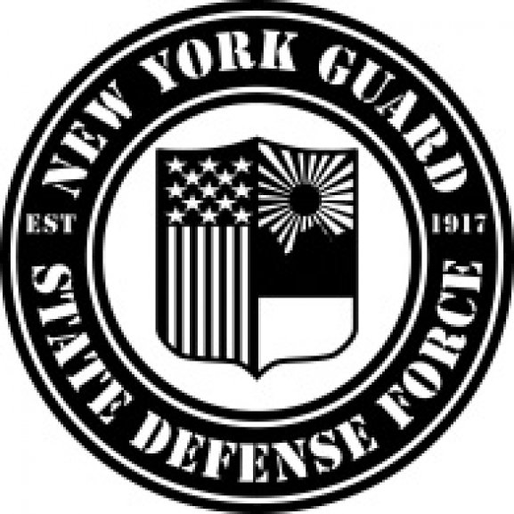 Logo of New York State Guard (black)