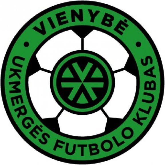 Logo of FK Vienybe Ukmerge (early 90's logo)