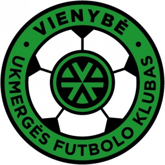 Logo of FK Vienybe Ukmerge (early 90&#039;s logo)