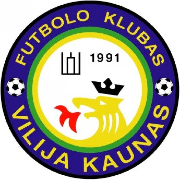 Logo of FK Vilija Kaunas (early 90's logo)