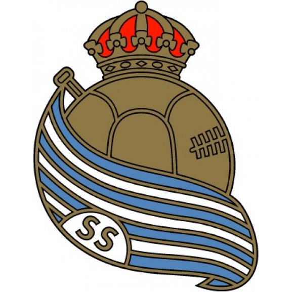 Logo of Real Sociedad San-Sebastian (1950&#039;s logo)