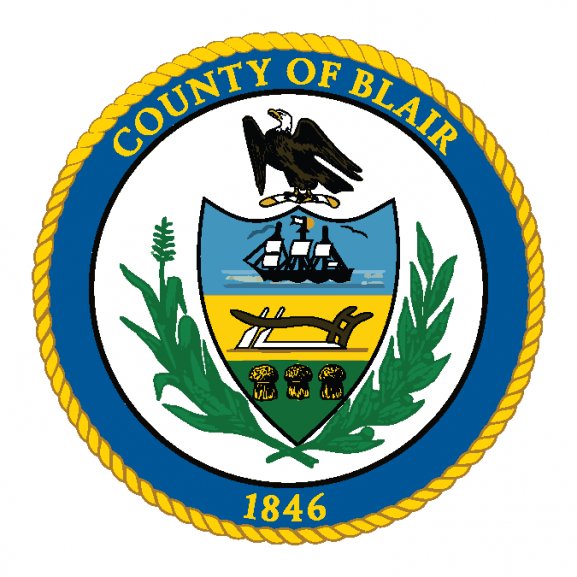 Logo of Seal of Blair County Pennsylvania