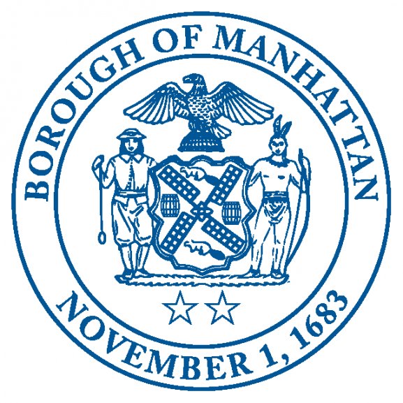 Logo of Seal of Borough of Manhattan