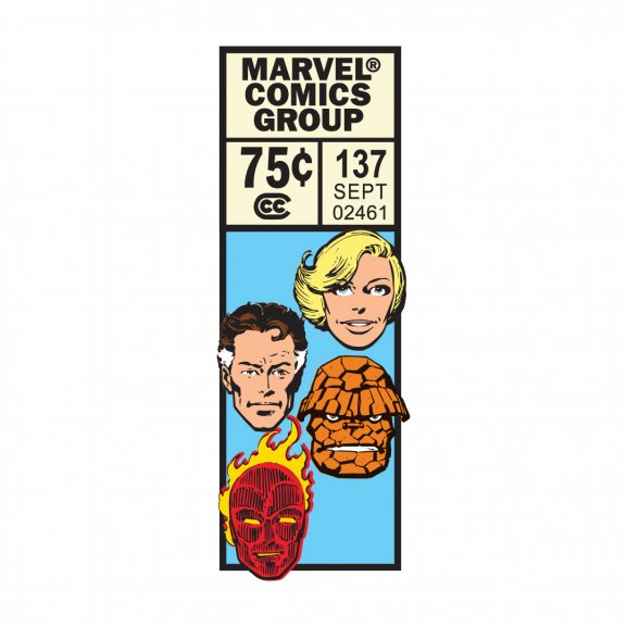 Logo of Fantastic Four corner box
