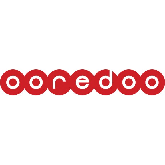 Logo of Ooredoo Myanmar 2014