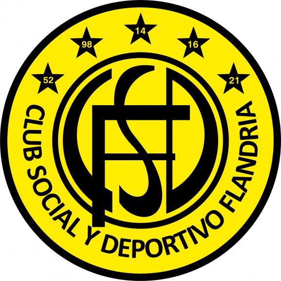 Logo of Club Social y Deportivo Flandria de Jaurégui Buenos Aires
