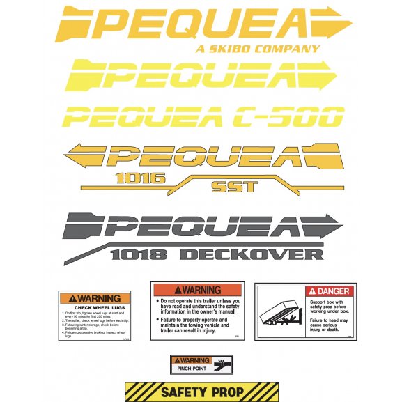 Logo of Pequea Trailers