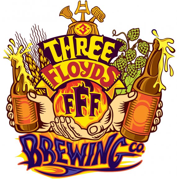 Logo of Three Floyds Brewing