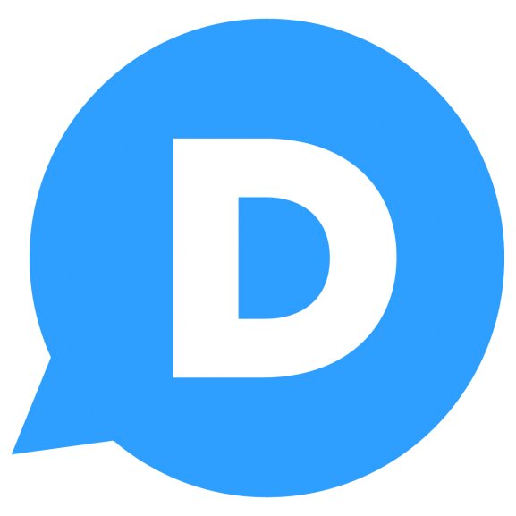 Logo of Disqus social icon