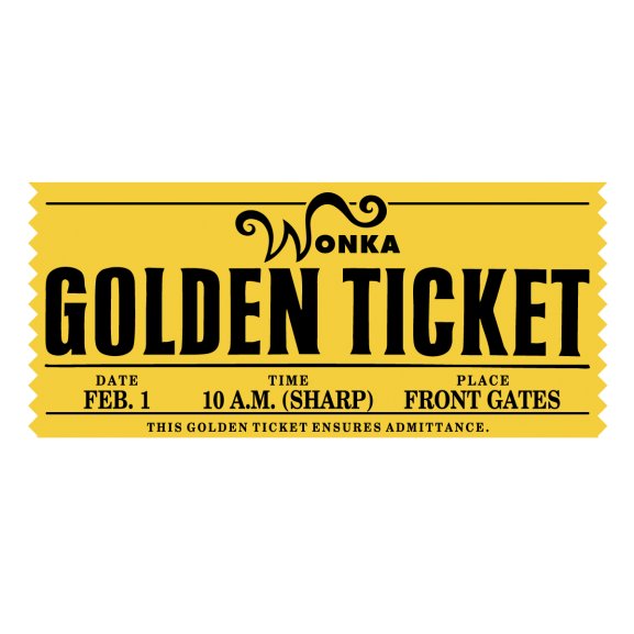 Logo of Wonka Golden Ticket