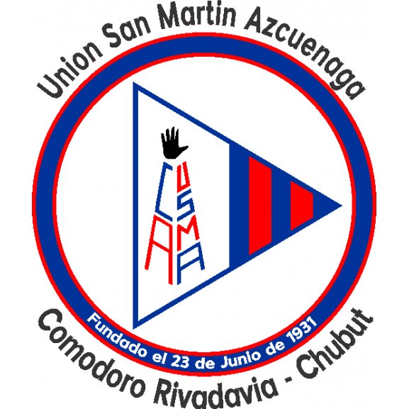 Logo of Club Atlético Unión San Martín Azcuenaga de Comodoro Rivadavia Chubut 2019