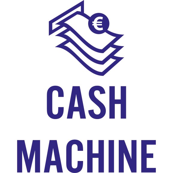 Logo of cash machine