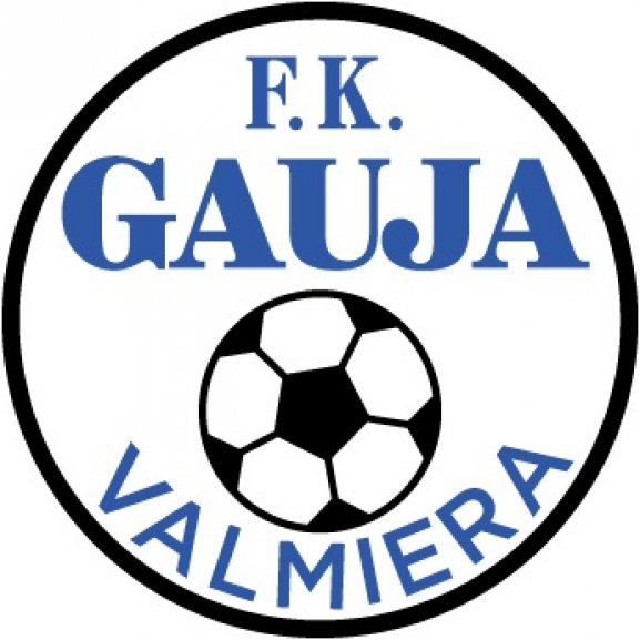 Logo of FK Gauja Valmiera (early 90's logo)