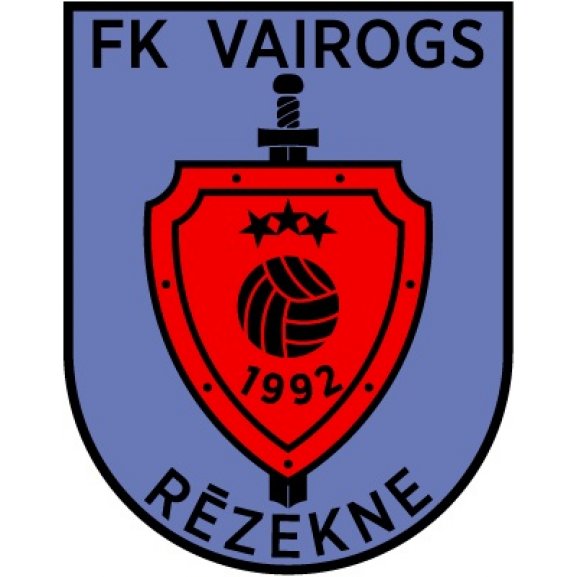 Logo of FK Vairogs Rezekne (early 90's logo)